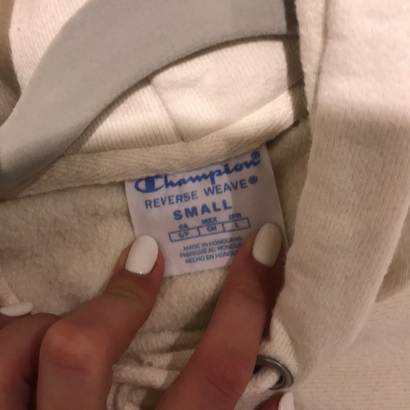 champion hoodie creme - Picture 3 of 4